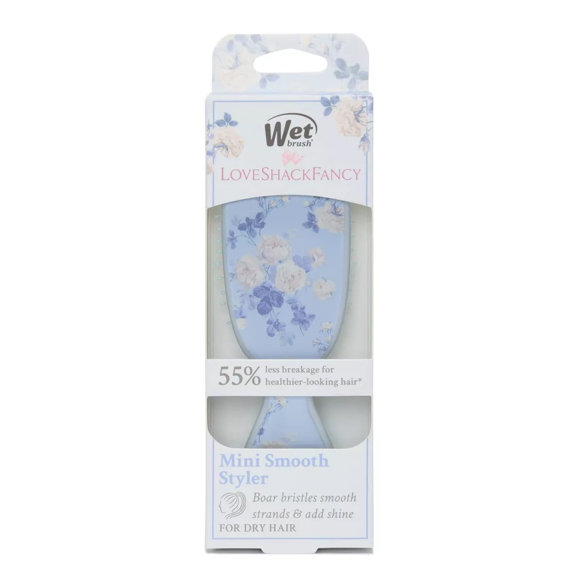 Wet Brush x LoveShackFancy Mini Shine Detangling Hair Brush