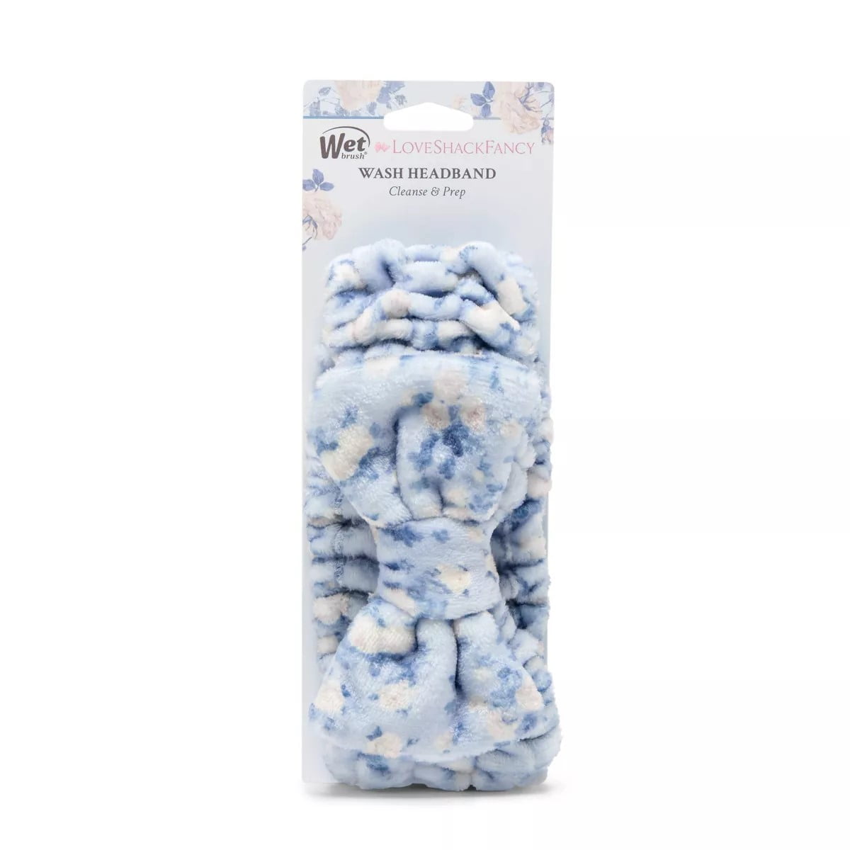 Wet Brush x LoveShackFancy Wash Cotton Headband - Everblooming Rosettes
