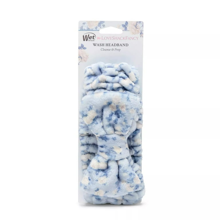 Wet Brush x LoveShackFancy Wash Cotton Headband LoveShackFancy x Goody x Wet Brush Set English Ivy BLUE  main image 3