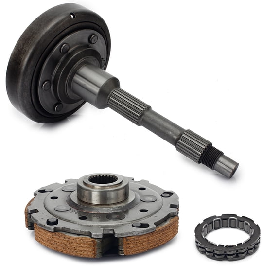 Wet Clutch Cover & Clutch Assy & One Way Bearing for CFMoto CF500 HL X5 SWB LWB ATV UTV