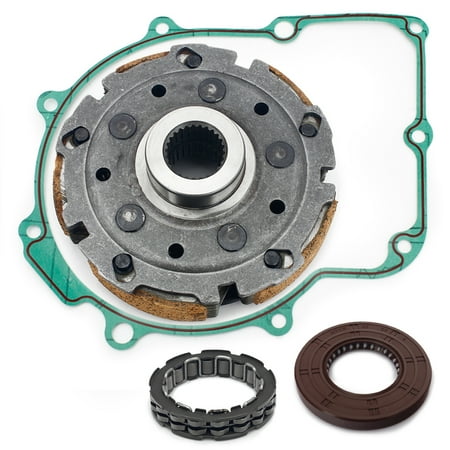 Wet Clutch Pad Shoe One Way Gasket Seal for Yamaha Rhino YXR660 04-07 Grizzly 660 02-08