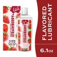 thumbnail interactive-video image 1 of Wet Premium Water-Based Flavored Personal Lubricant, Luxury Edible Lube for Men and Women, Strawberry Flavor, 6.1 fl oz, 1 of 7