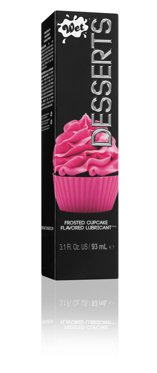 Wet Desserts Frosted Cupcake Flavored Lubricant 3.1 fl oz