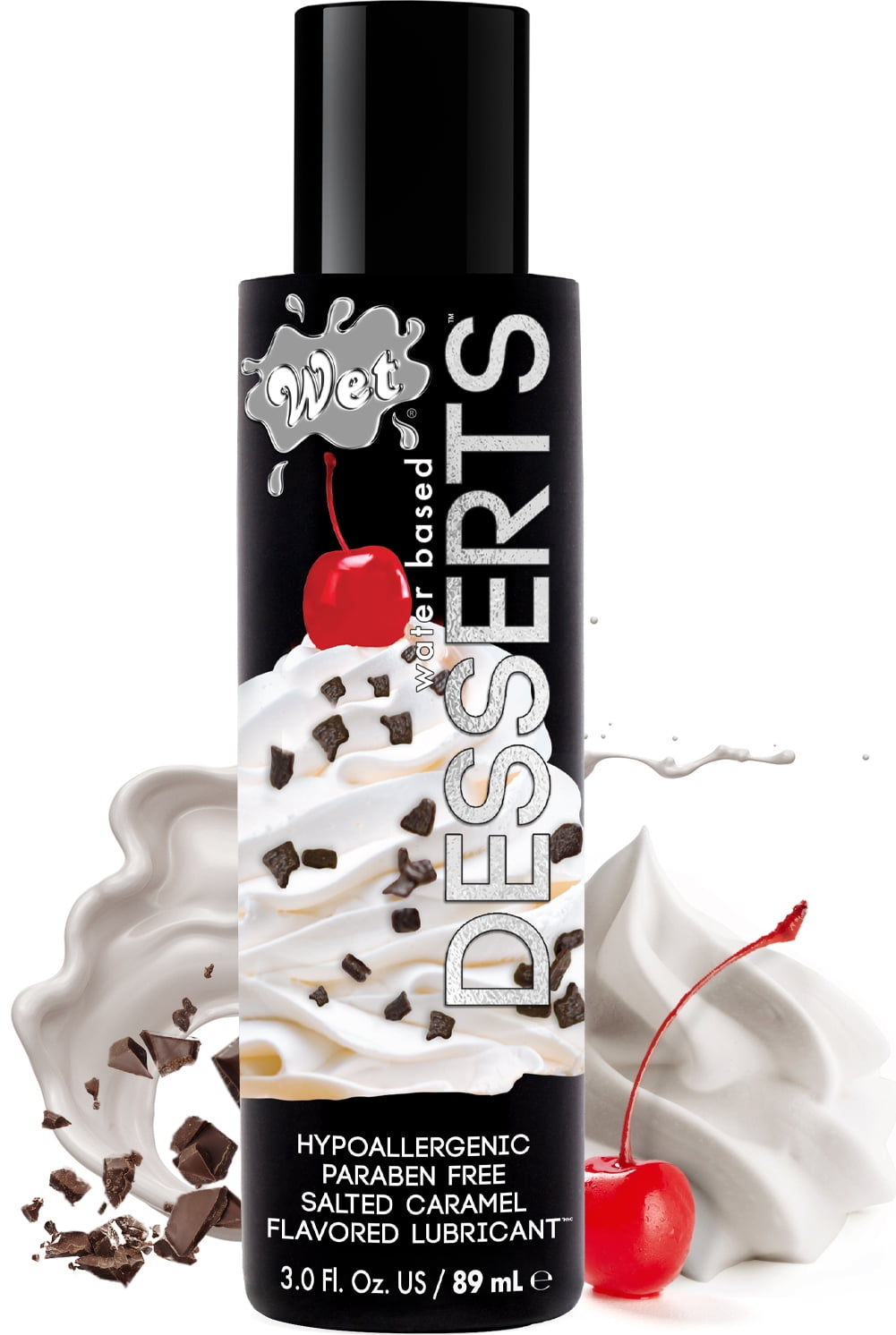 Wet Desserts Whipped Cream Flavored Edible Lube WaterBased Lubricant