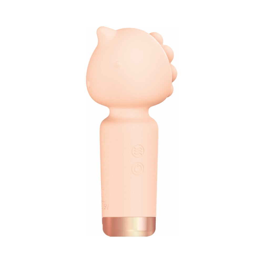 Wet Dreams Beaky Horned Mini Massage Wand, Peach - Walmart.com