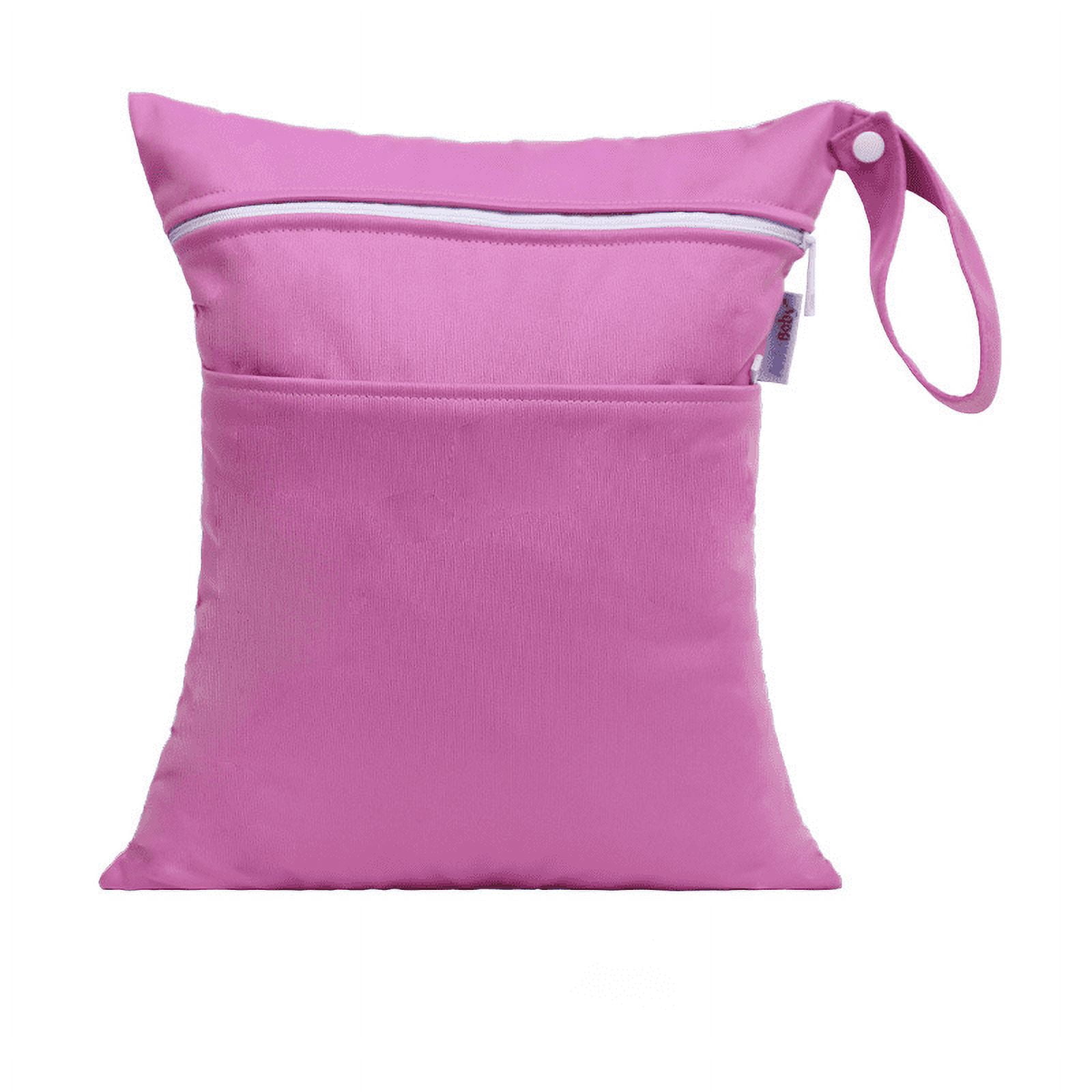 Wet Dry Bags Waterproof Cloth Diapers Wet Bag with Double Zippered