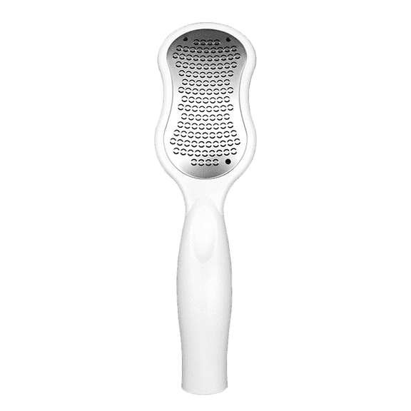 Wet&Dry Callus Remover w/Catcher, Medical-grade Stainless Steel, Washable | Foot File, Foot Scrubbewhite (with box)