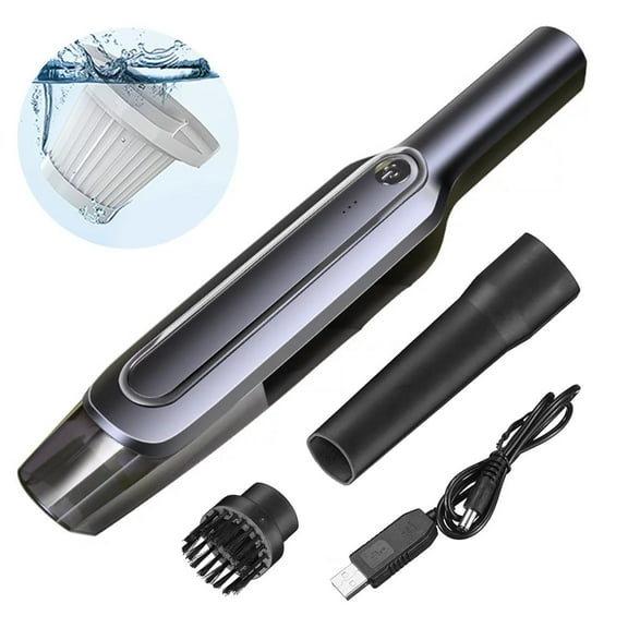 Wet Dry Dual-use Car Vacuum Cleaner Cordless Handheld Vacuum Powerful Cyclone Suction 15000Pa For Desktop Home Car 4000mAh