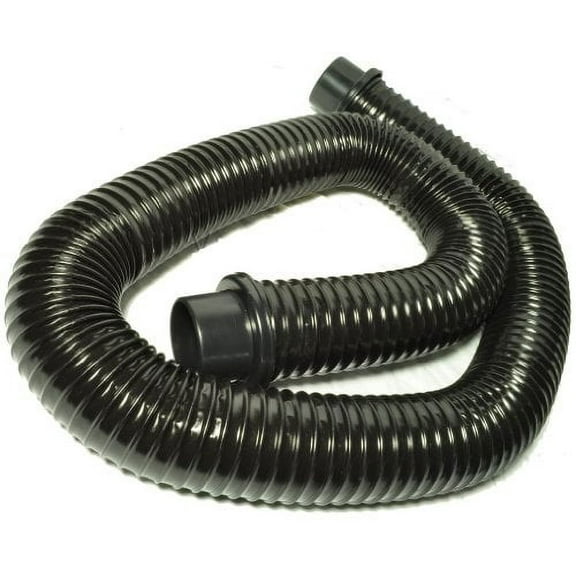 wet dry vac 6 foot black flexible hose, 2 1/4" fitting, 2 1/2" hose