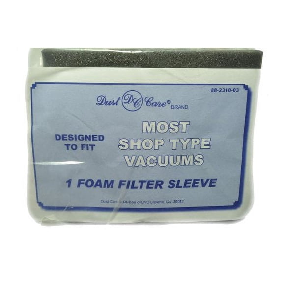 Wet Dry Vac Foam Filter Over Motor Cage 1 Foam Filter Sleeve In Pack