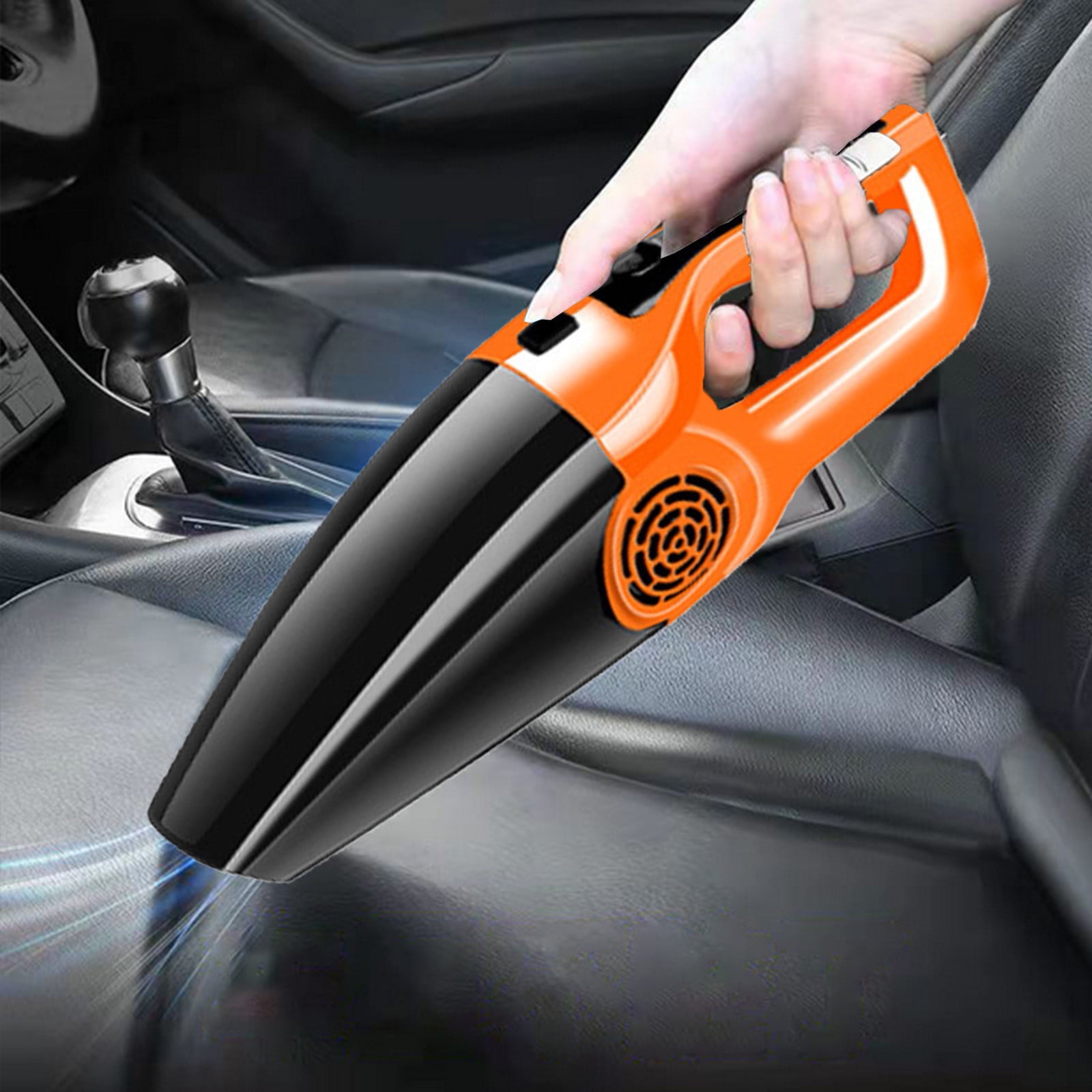 car vacuum cleaner cigarette lighter plug Wet Dry Vacuum Cleaner, 120W High Power Car Vacuum, Strong Suction 3000Pa,  Mini Portable with Accessories, Plug-in Cigarette Lighter Power, for Car