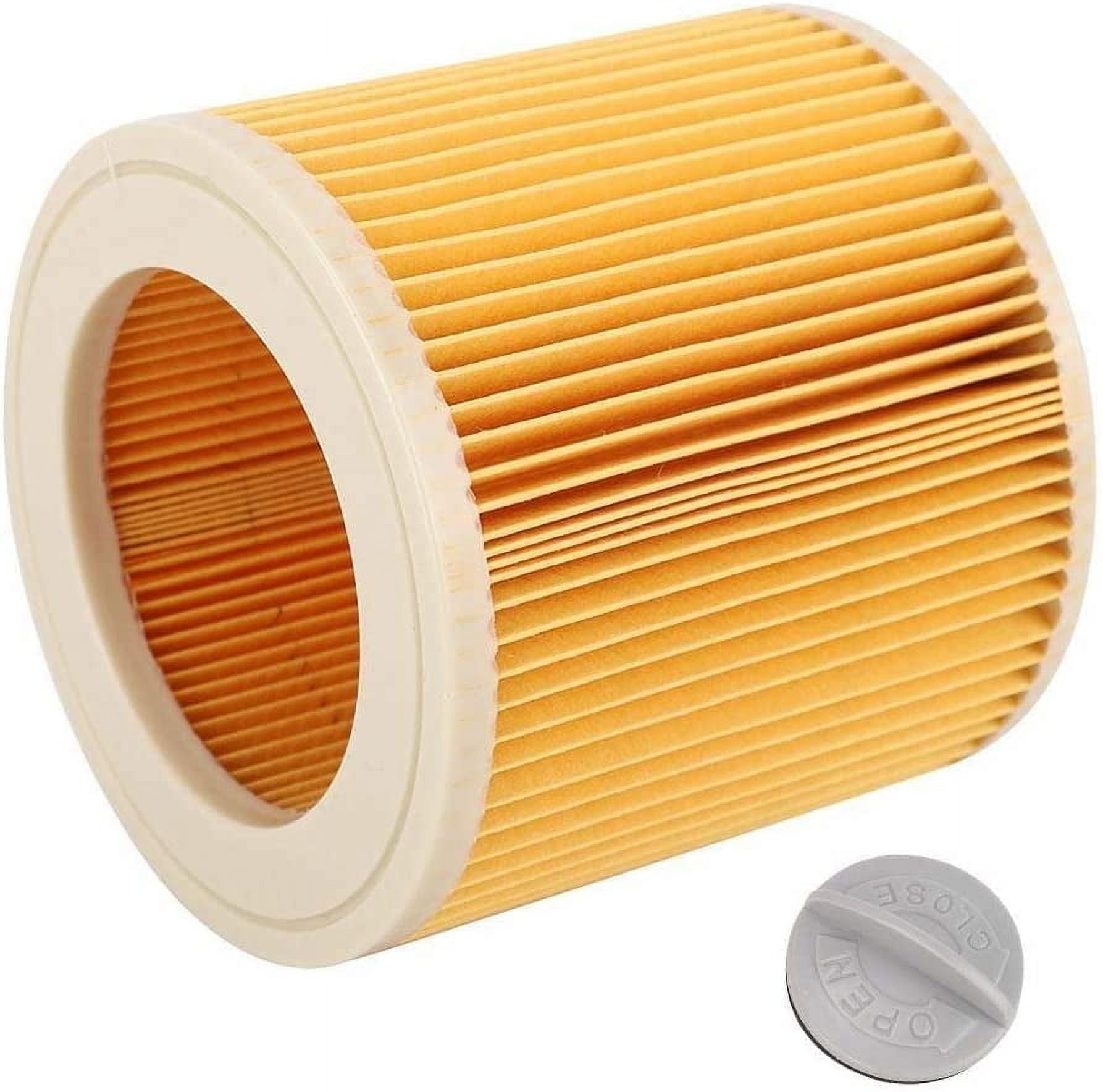 Wet & Dry Vacuum Cleaner Cartridge Filter Compatible with Karcher 6.