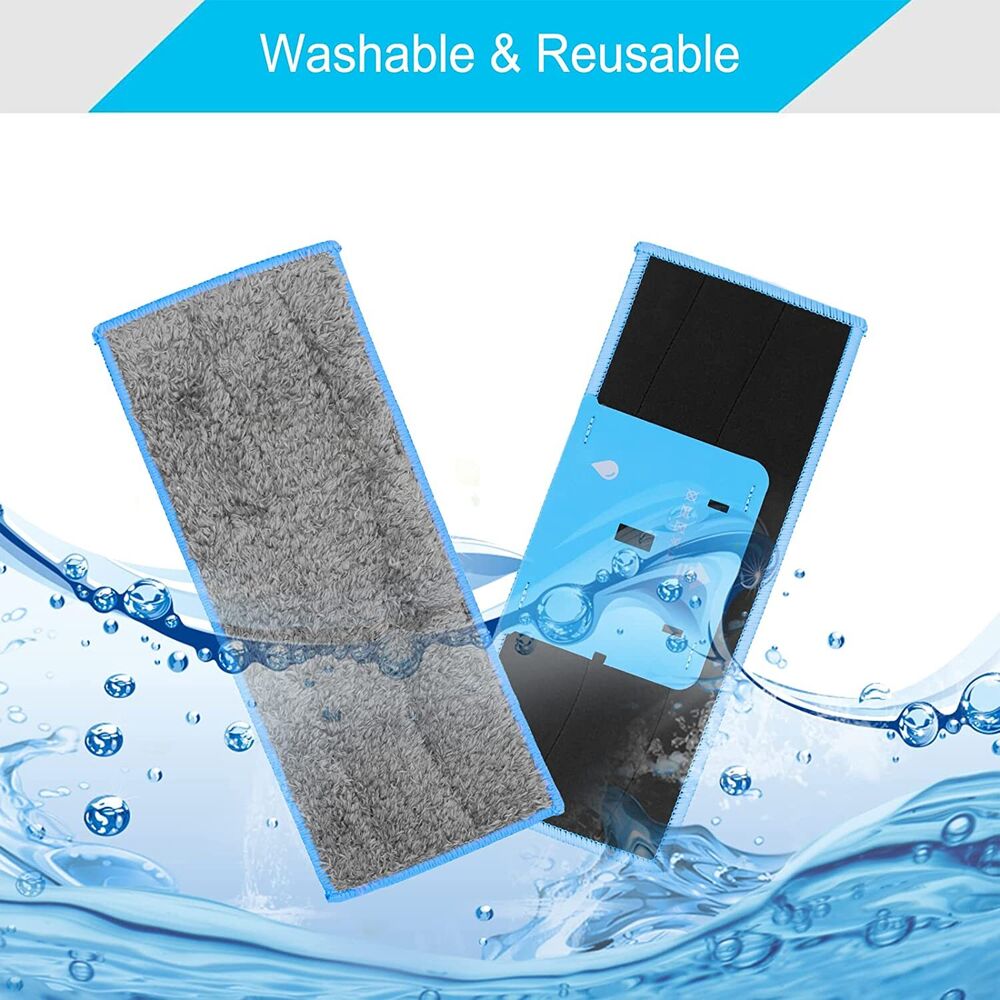 Wet & Dry Washable Mop Pad For IRobot Braava Jet M6 Vacuum Cleaner
