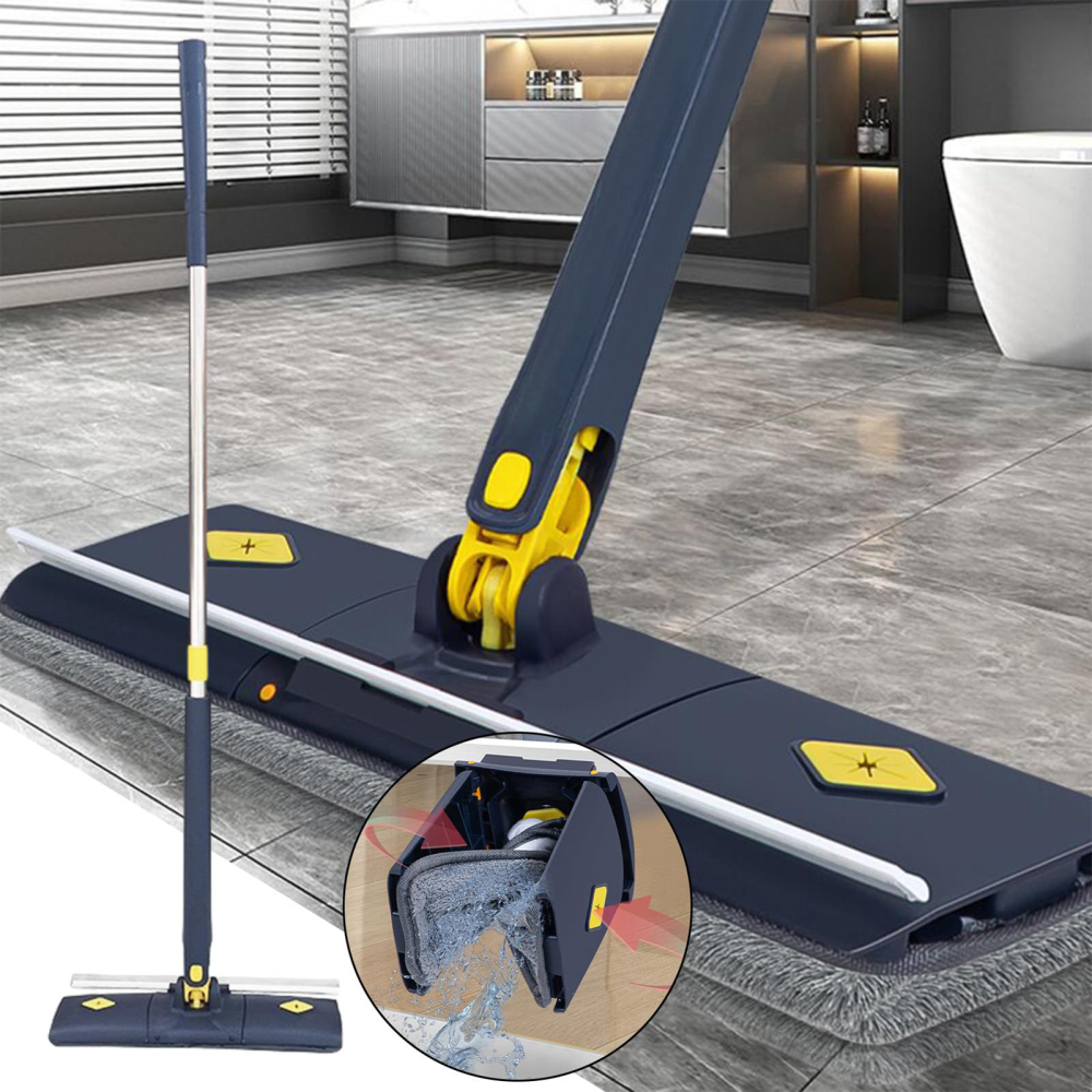 Wet Dust Mops Hardwood Floor with Self Wringing Floor Mop for Floor and