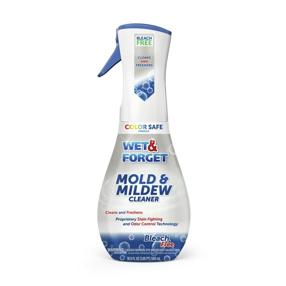 Wet & Forget Bleach-Free Mold and Mildew Cleaner Mist, 16.9 fl oz