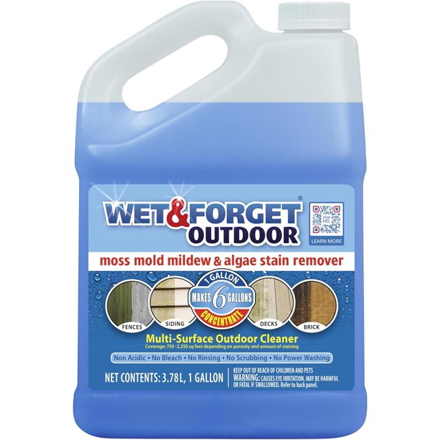 Wet & Moss, Mold, Mildew, & Algae Stain Remover MultiSurface