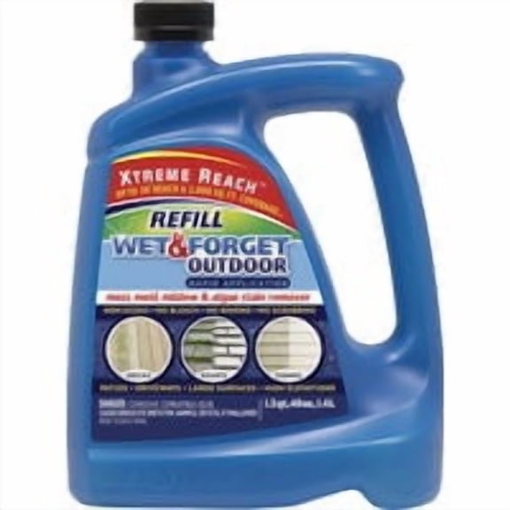 Wet & Forget Moss, Mold, Mildew, & Algae Stain Remover - Pack of 3 Bulk Restock Pack