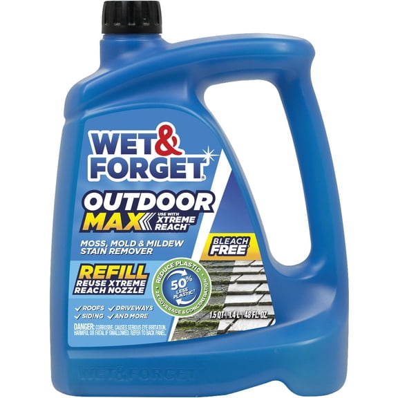 Wet & Forget Moss, Mold, Mildew, & Algae Stain Remover - Pack of 6