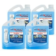 Wet & Forget Outdoor Moss, Mold, Mildew, Algae Stain Remover Multi-Surface Cleaner, Ready to Use, 64 Fluid Ounces, 4 Pack