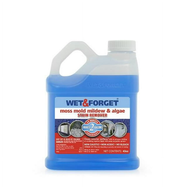 Wet & Outdoor Moss Mold Mildew & Algae Stain Remover
