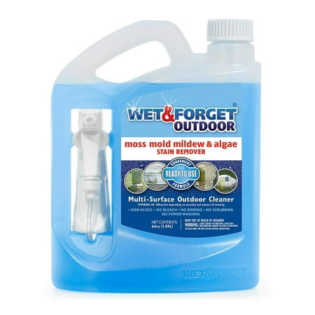 product image of Wet & Forget Outdoor Ready To Use Moss, Mold, Mildew and Algae Stain Remover, 64 Ounce