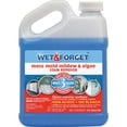 thumbnail image 1 of Wet & Forget No Scrub Outdoor Cleaner for Easy Removal of Mold, Mildew and Algae Stains, Bleach-Free Formula, 0.5 Gallon Concentrate - Ships to California Only, 64 Fluid Ounces, 1 of 1