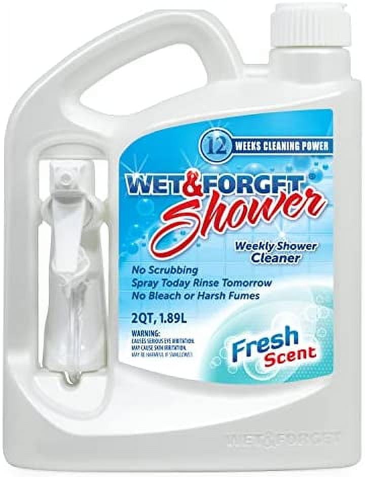 Wet & Shower Cleaner MultiSurface Weekly No Scrub, BleachFree