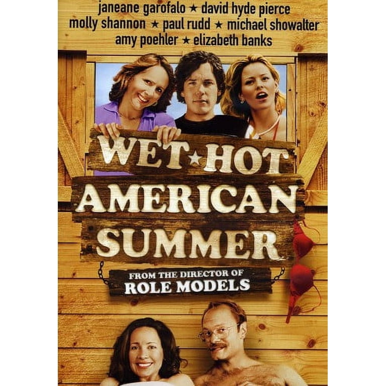 Wet Hot American Summer DVD, Universal Studios, Comedy, Camp