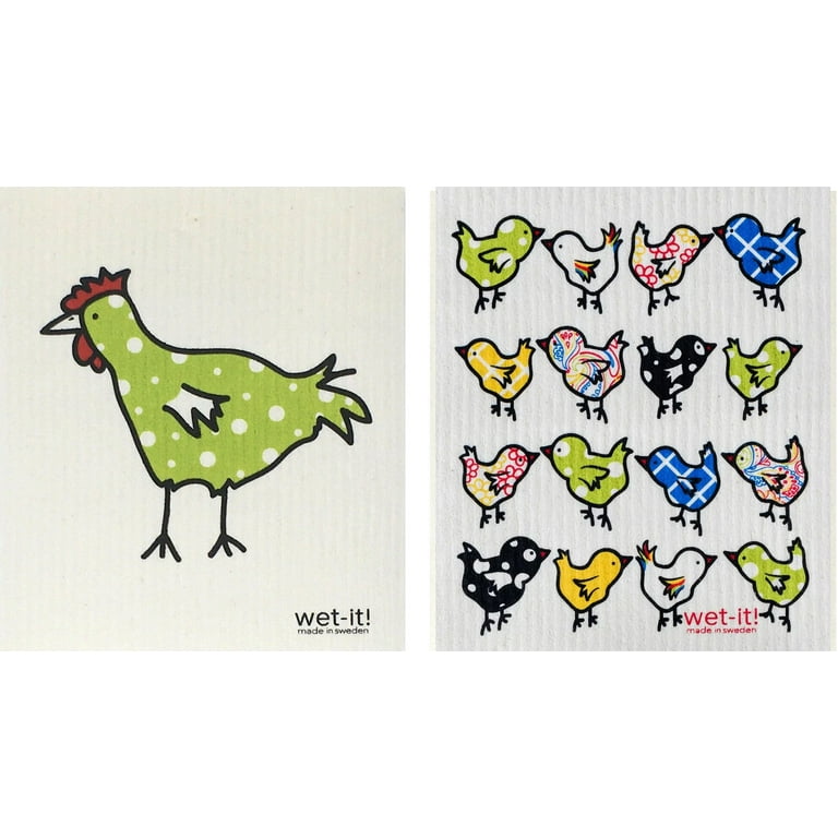 https://i5.walmartimages.com/seo/Wet-It-Swedish-Treasures-Dishcloth-Cleaning-Cloth-Set-of-2-Spring-Chicken-Little-Spring-Chicks-Paper-Towel-Replacement_f0af5d1a-624d-430a-b824-ad846fcbb616.3f714a0fd09356e4e4d42877d995e4bf.jpeg?odnHeight=768&odnWidth=768&odnBg=FFFFFF