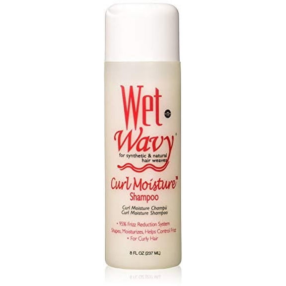 Wet N Wavy Curl Moisture Shampoo, 10 oz, 2 Pack