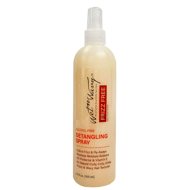 WET N WAVY Frizz Free Detangling Spray (12oz) WET N WAVY Frizz Free Detangling Spray (12oz)