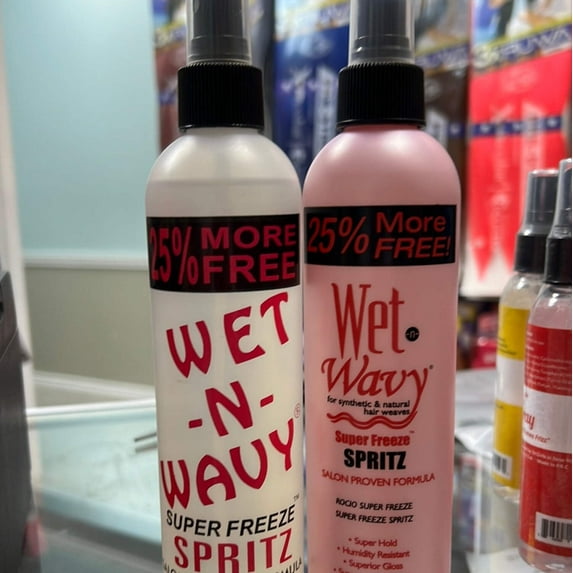 Bonfi Natural - Wet N Wavy Super Freeze Spritz