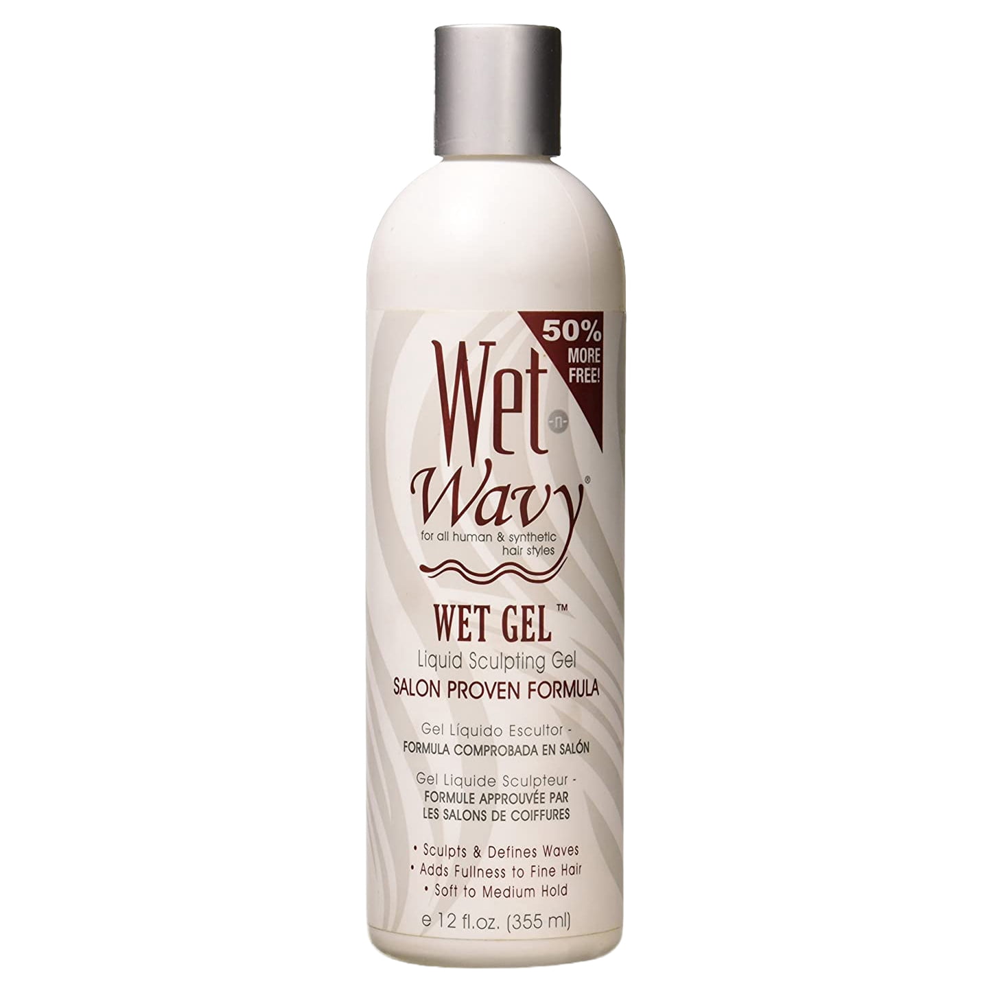 Wet-N-Wavy Liquid Sculpting Gel, Shaping Control for Natural Waves