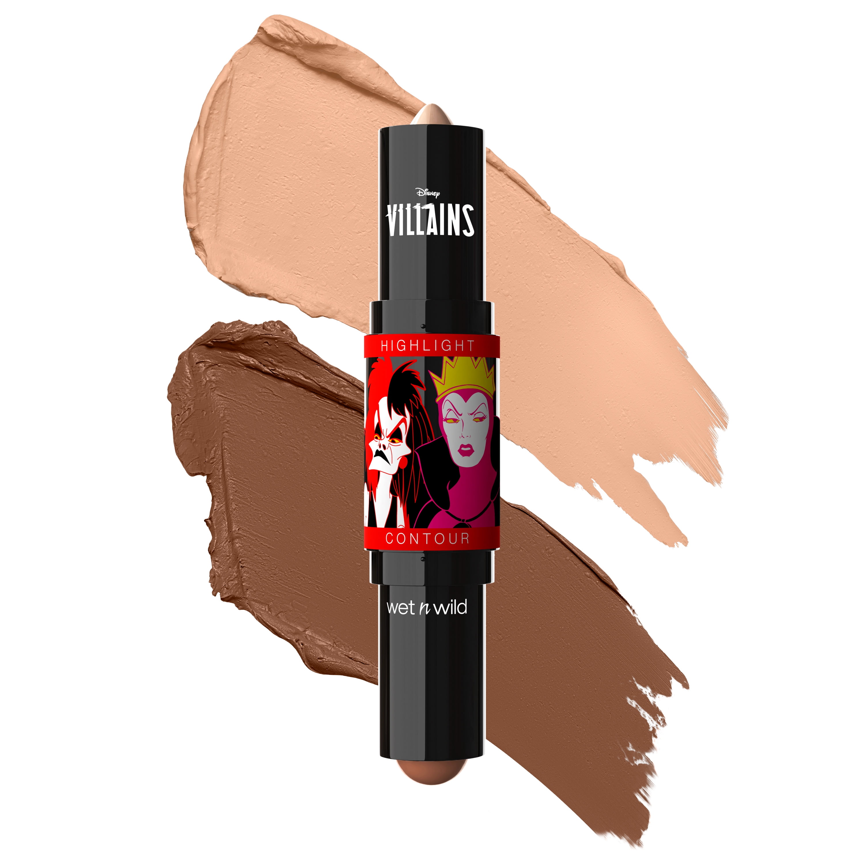 Wet N Wild Disney Villains Break Rules Dual-Ended Contour Stick in Not Sorry - 0.28 Ounces