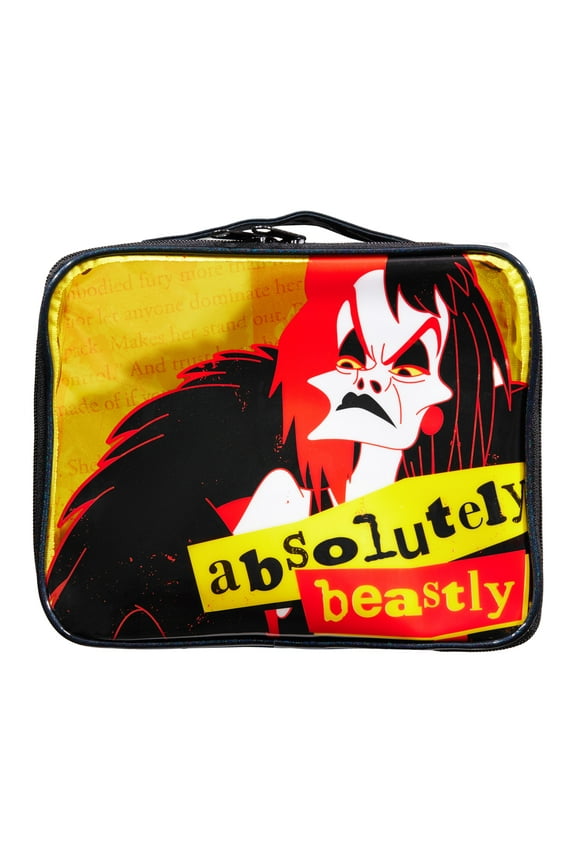 Disney Villains, Cruella De Vil Makeup Bag - Absolutely Beastly