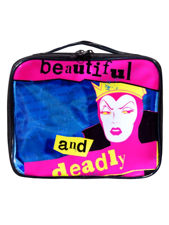 Disney Villains, Evil Queen Makeup Bag - Beautiful and Deadly