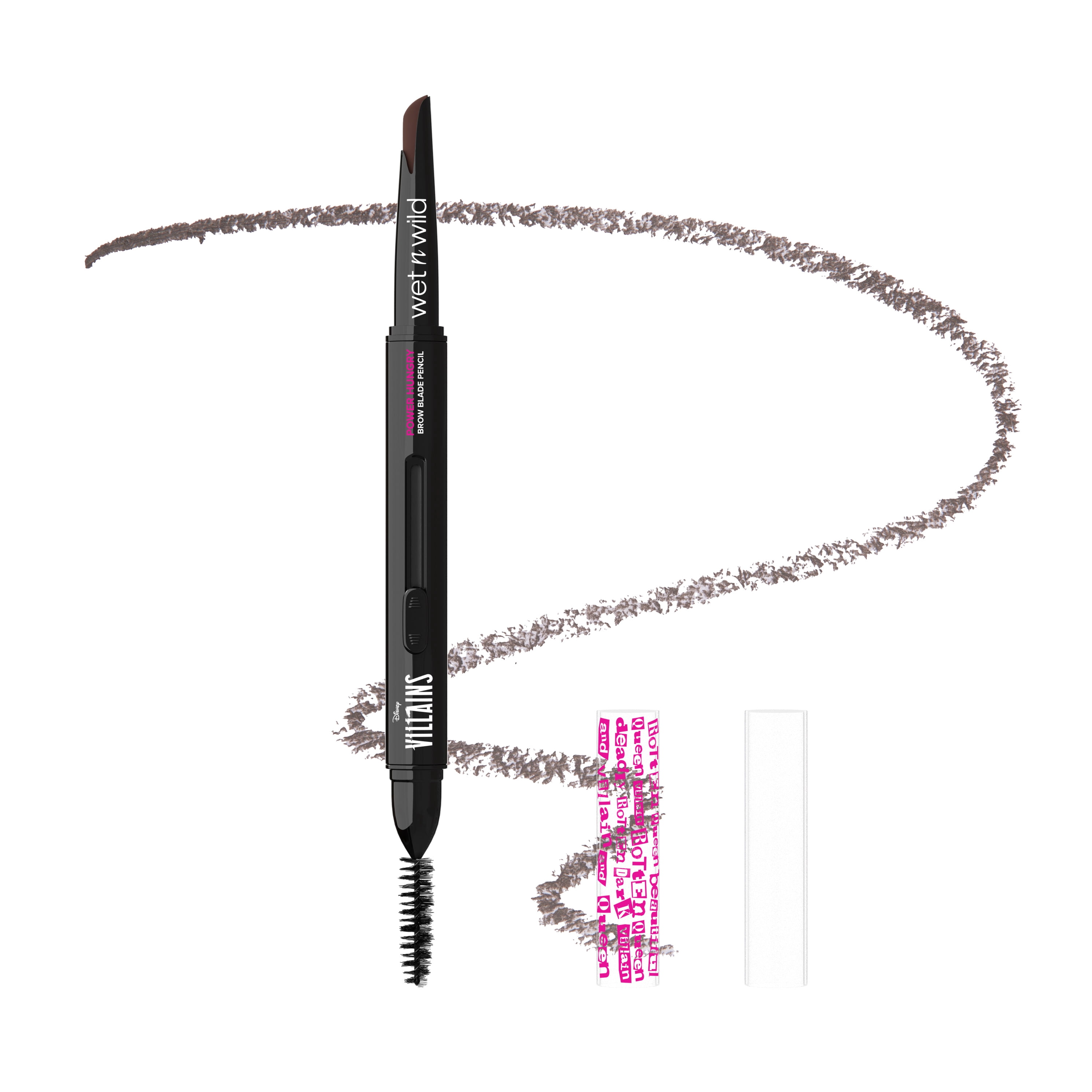 Wet n Wild Disney Villains, Evil Queen,  Power Hungry Brow Blade Pencil in Taupe, - 0.006 Ounces