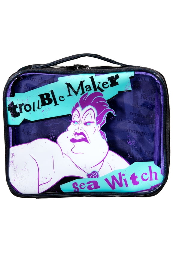 Disney Villains. Ursula Makeup Bag, Troublemaker Sea Witch
