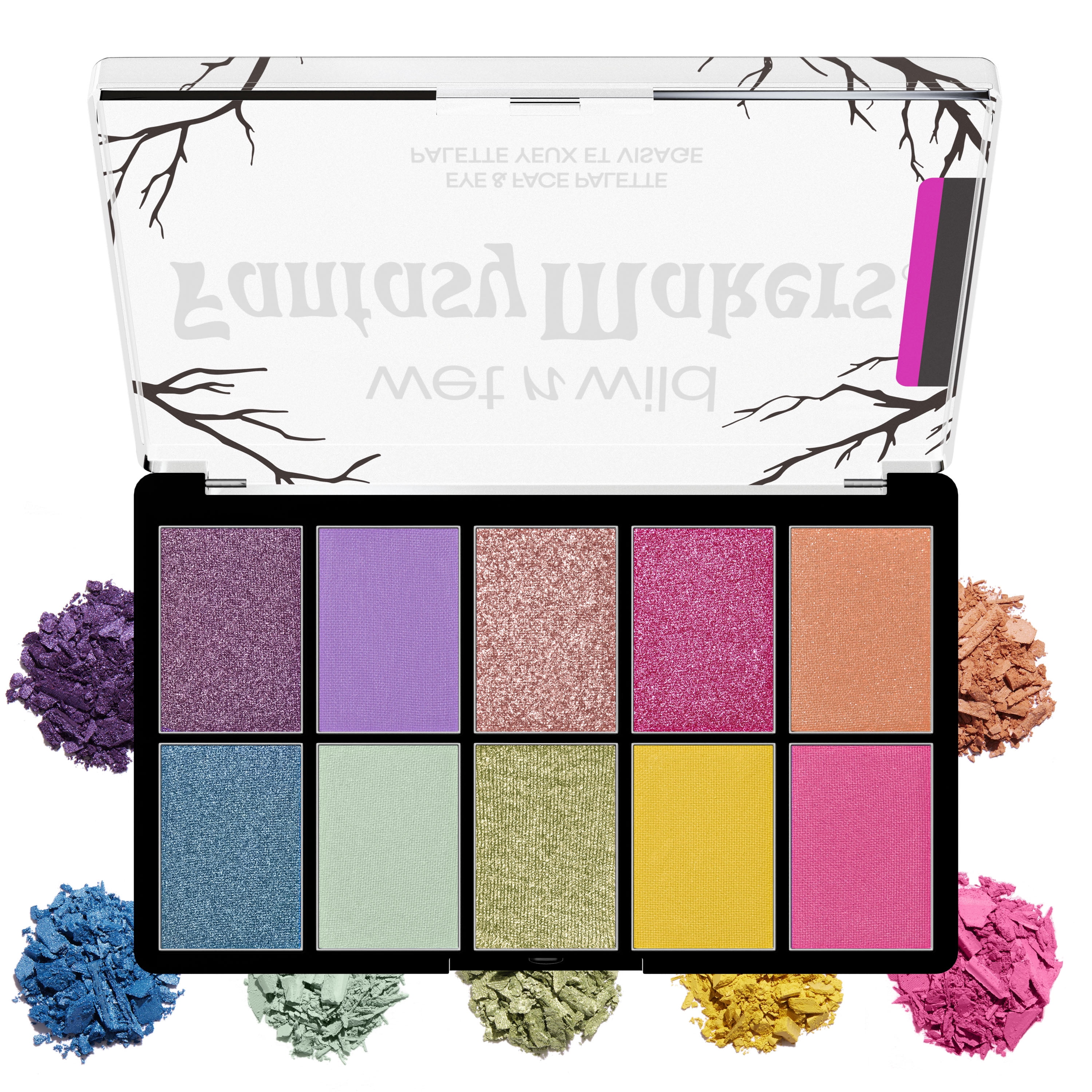 Wet N Wild Fantasy Makers Eye & Face Palette in Queen of Brights - 0.49 oz.
