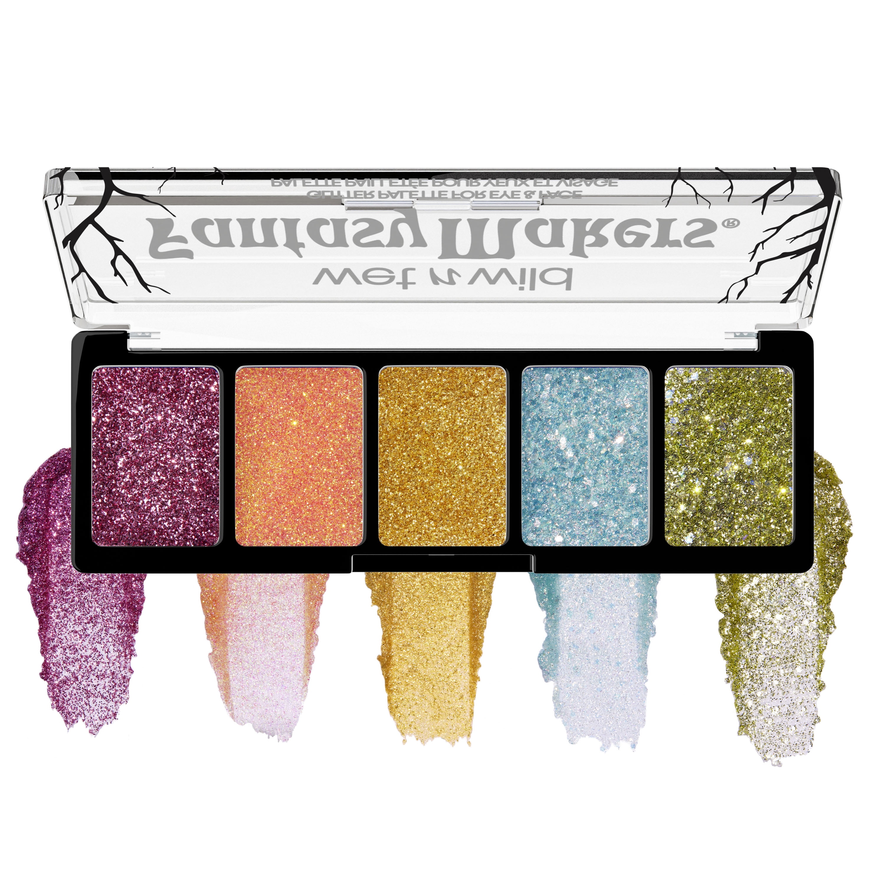 Wet N Wild Fantasy Makers Glitter Palette For Face in Candy Wasted - 0.17 oz.