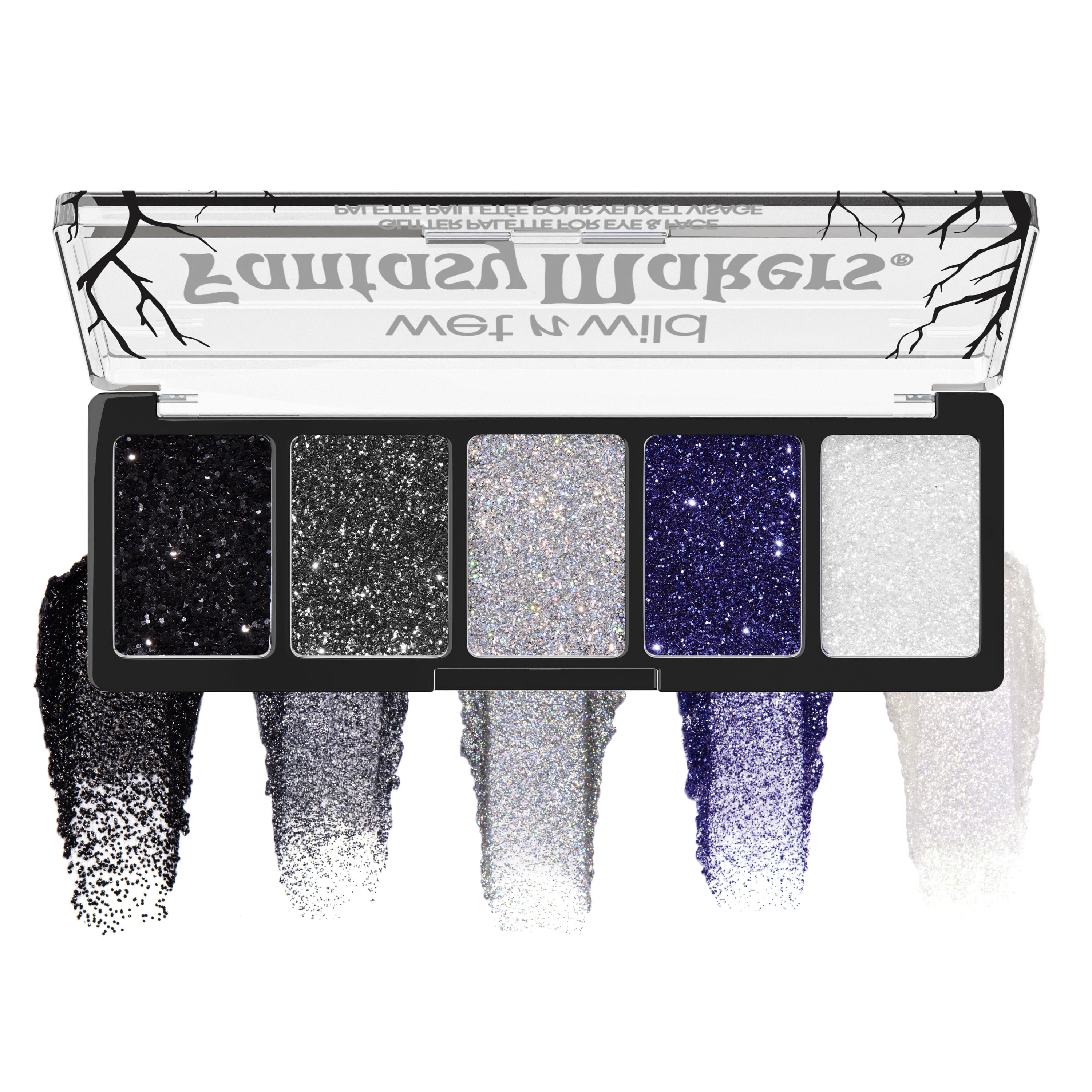 Wet N Wild Fantasy Makers Glitter Palette For Face in Haunt the Night - 0.17 oz.
