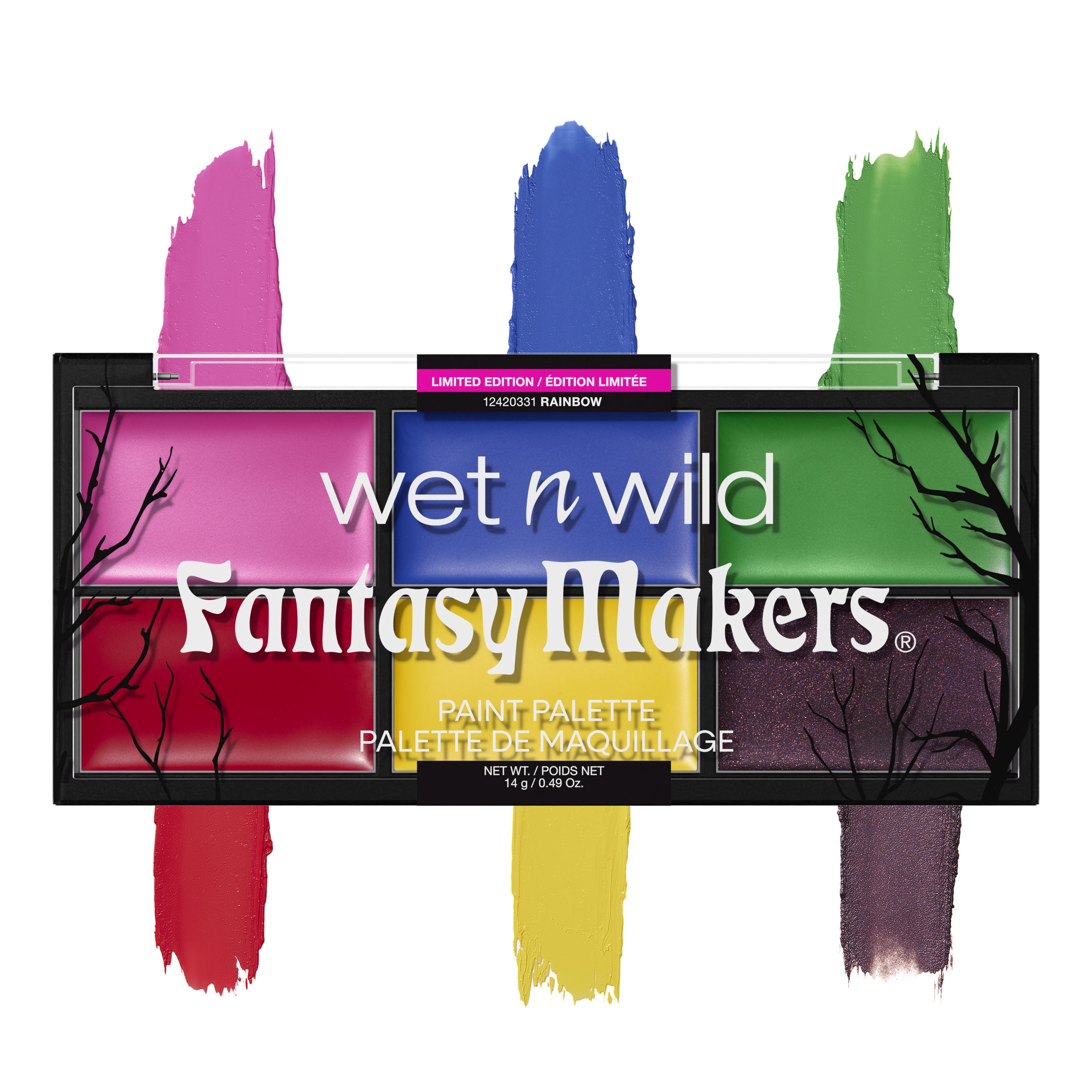 Wet N Wild Fantasy Makers 6 pan Paint Palette in Rainbow - 0.49 oz.