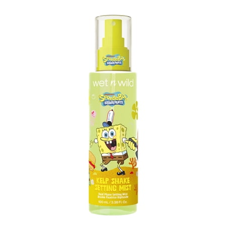 Wet N Wild SpongeBob Kelp Shake Dual Phase Makeup Setting Spray