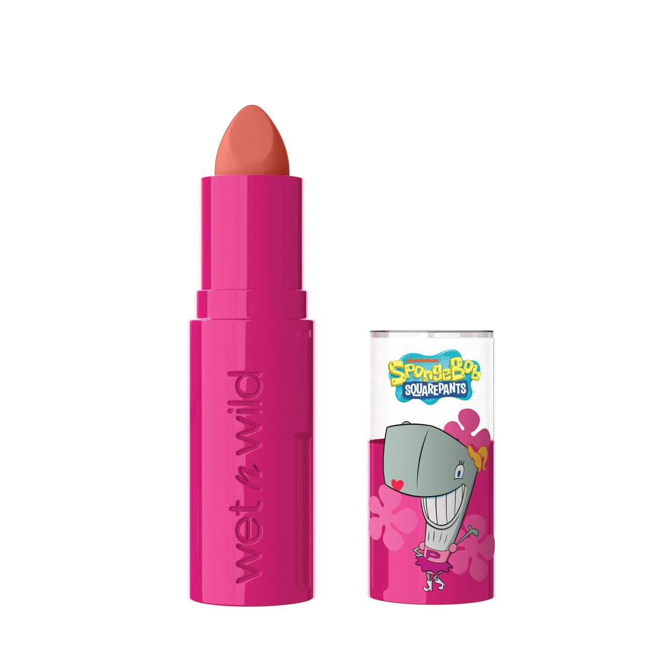 wet n wild SpongeBob That's So Coral Lipstick Rich Pigment Satin Finish ...