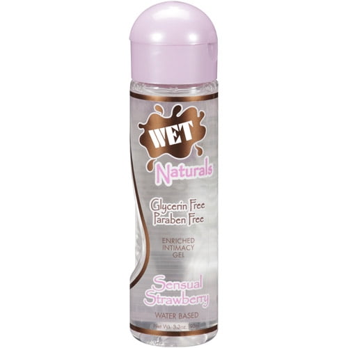 Wet Naturals Strawberry Personal Lubricant 3.5oz