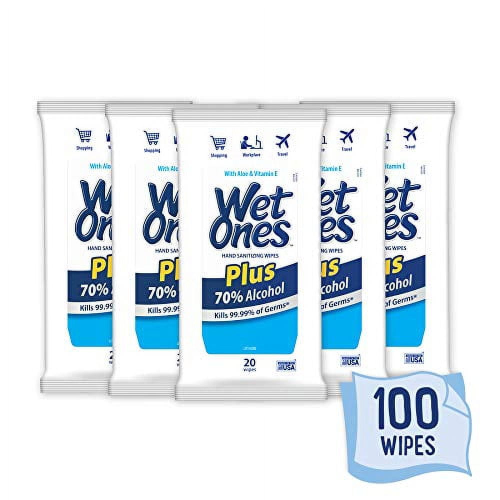 WET ONES ANTIBACTERIAL HAND SANITIZER WIPES SINGLES — The Industry Supply  Store