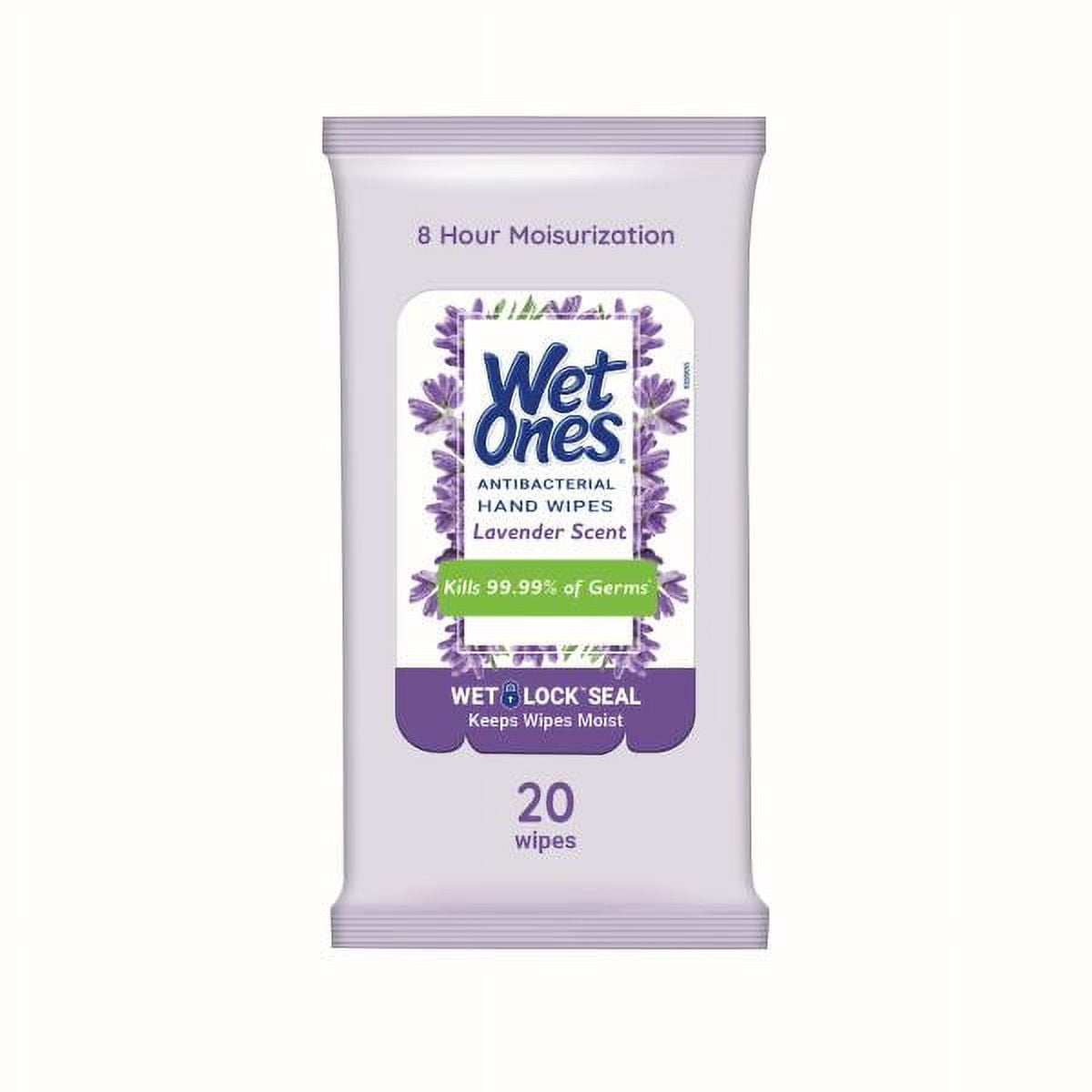 Wet Ones Antibacterial Hand Wipes Fresh Scent 20 Ct., Body & Bath, Beauty  & Health