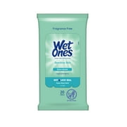 Wet Ones Hand Wipes Travel Pack, Sensitive Skin, 20ct (Pack of 1)