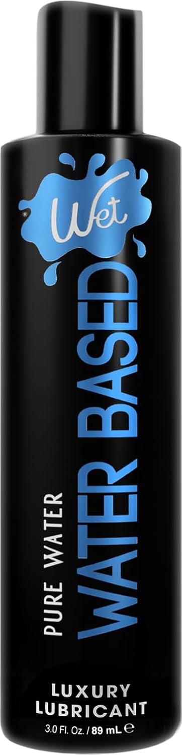 Wet Premium Water-Based Lube, Ultra Long Lasting Luxury Personal Lubricant,  3 fl oz - Walmart.com
