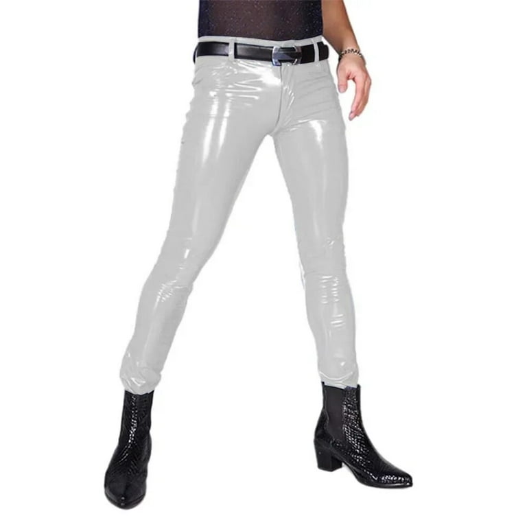 Mens pvc leggings discount